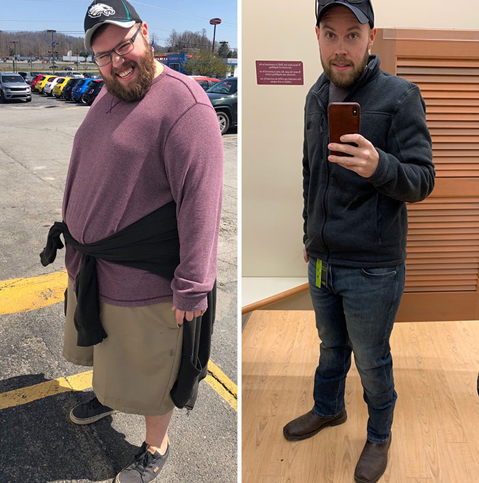 After 18 Months Of Keto, I’ve Lost Over 200 Lbs And Went From A Size 60 Pant To Purchasing These Size 32s Today. Feels Absolutely Unreal