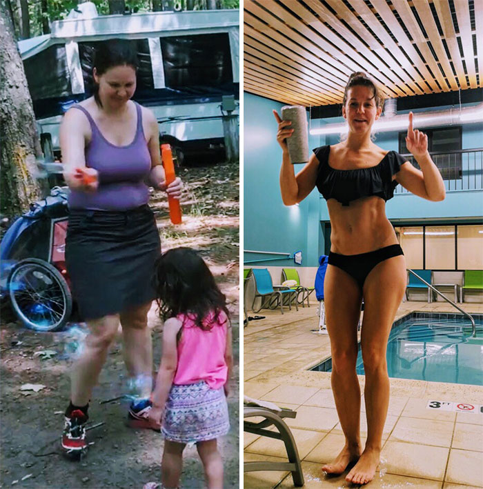 After Two Children, I Let Myself Go A Little. I Took The Resolution On New Year's Day And 11 Months Later I Lost Almost 40 Pounds. I Am Very Proud And I Had To Share