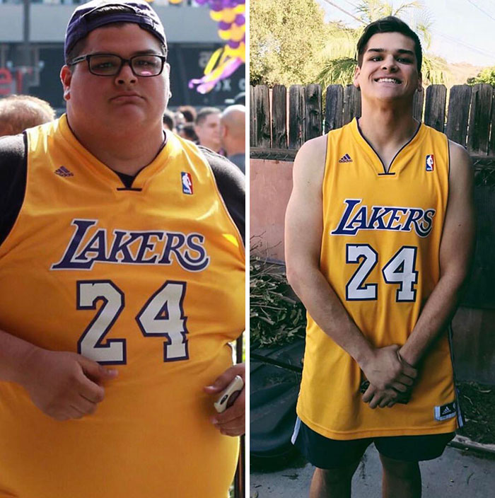 Kobe’s Last Game Inspired Him To Train And Lose 170 Lbs