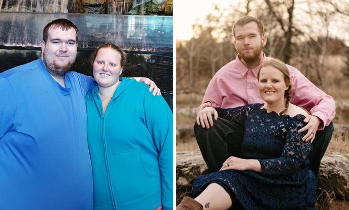 Couples Weight Loss Before/After