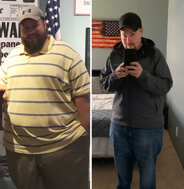 120 Lbs Lost, 4XL Shirt To A New XL Jacket