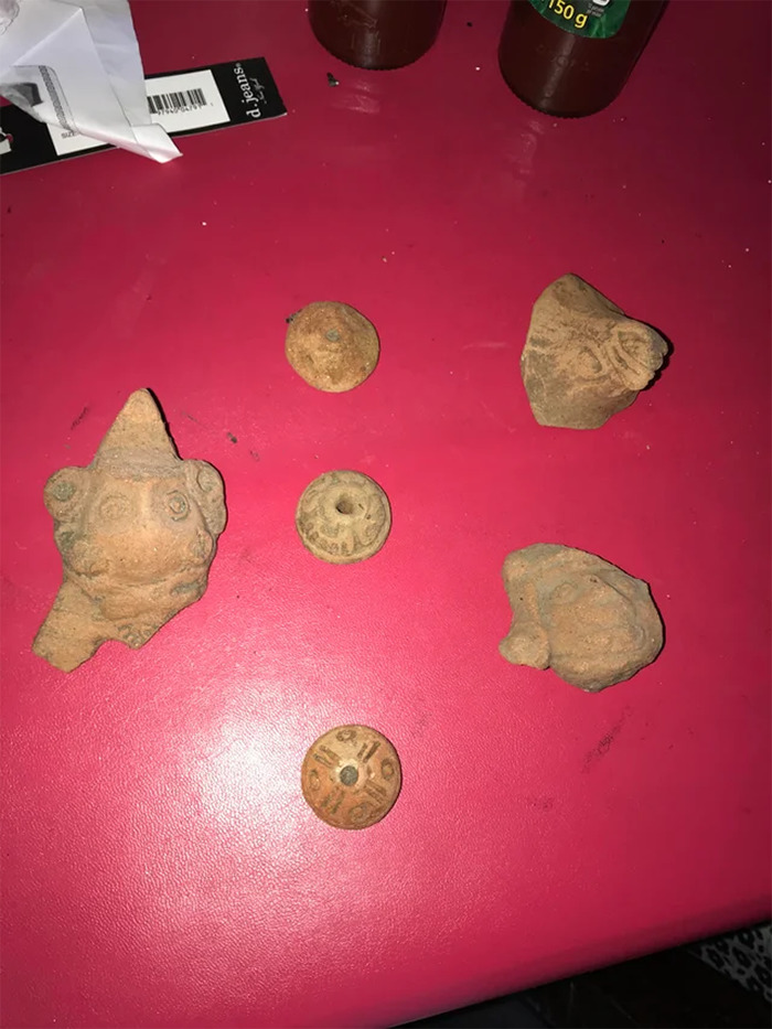 On December I Took A Trip To Meet My Family In Guerrero, Mexico. My Grandmas Boyfriend Talked About Finding These #146 While Out For Walks In Water Streams. He Has Collected Them Over The Years. What Is It?