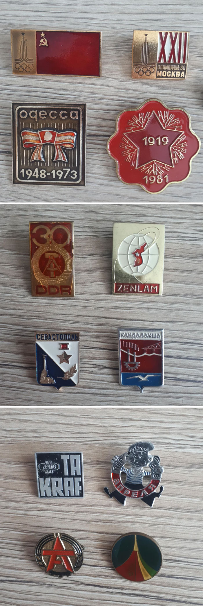 My Late Grandfather Was A Hungarian Politician In The Communist Era. Do You Have Any Information About These Pins?