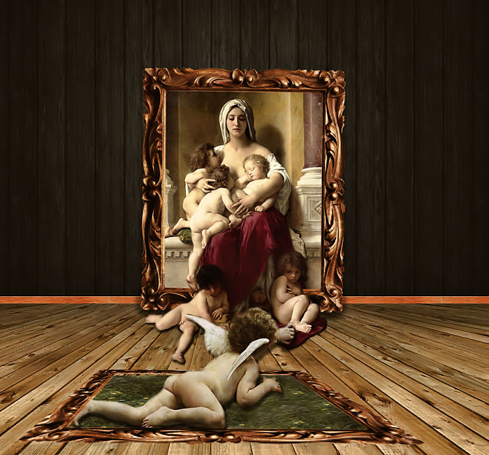 These Artists Challenged Themselves To Bring Characters From Classic Paintings To The Real World