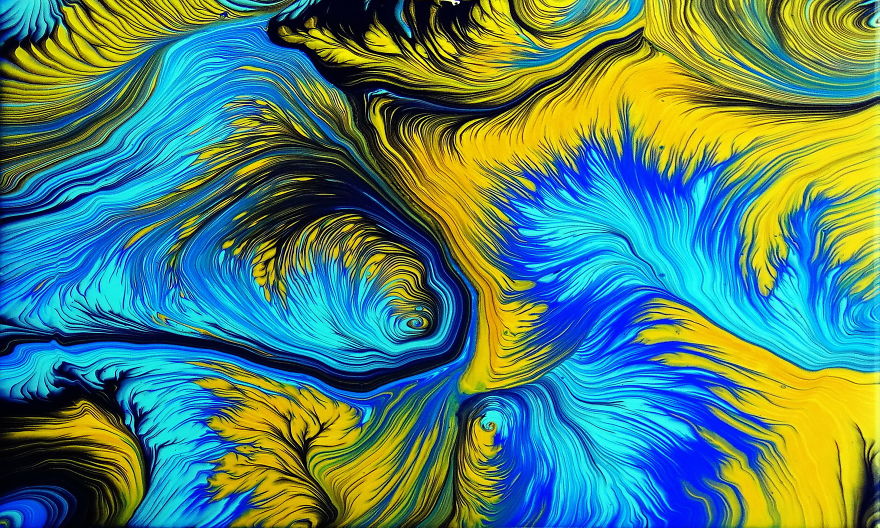8 Small Split Cup Pours On One Canvas ~ Awesome Acrylic Pour Painting ~ Spin Art 8 Small Split Cup Pours On One Canvas ~ Awesome Acrylic Pour Painting ~ Spin Art