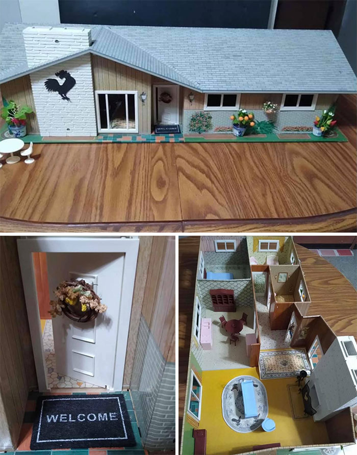 My Grandmother Is A Antique Doll House Collector, My Father Just Inherited This One. She’s Cleaning Out Her Home Due To Being Told She Has One Month To Live. I Wanted To Share This Special And Unique Part Of Her With You All