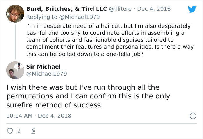Guy Shares A Hilarious “I’ll Pay For Both Of Us” Tactic On Twitter To Get Free Haircuts Where Nobody Actually Pays