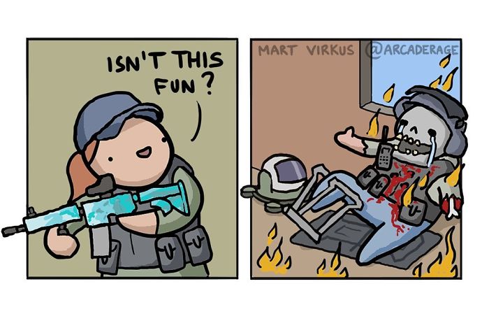 When You Get Your Friend To Try Siege