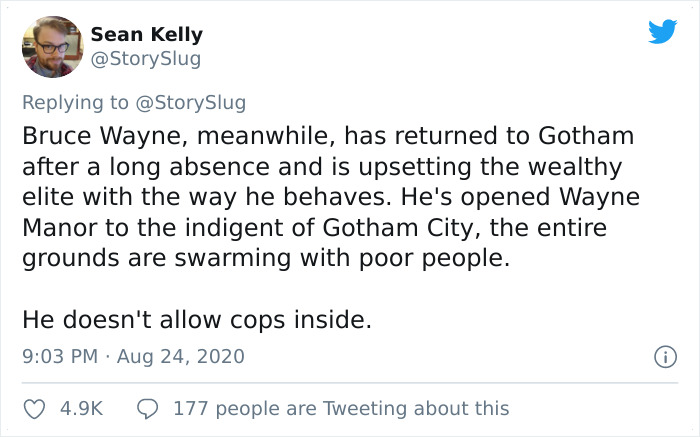 Guy Suggests A Completely Different Idea For A Batman Movie In A Viral Twitter Thread