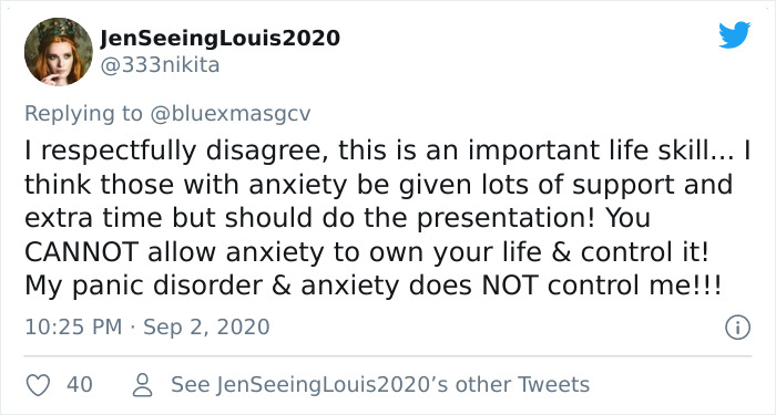 Twitter User Says Teachers Shouldn’t Force Anxious Students To Present In Front Of The Class, Sparks A Heated Discussion