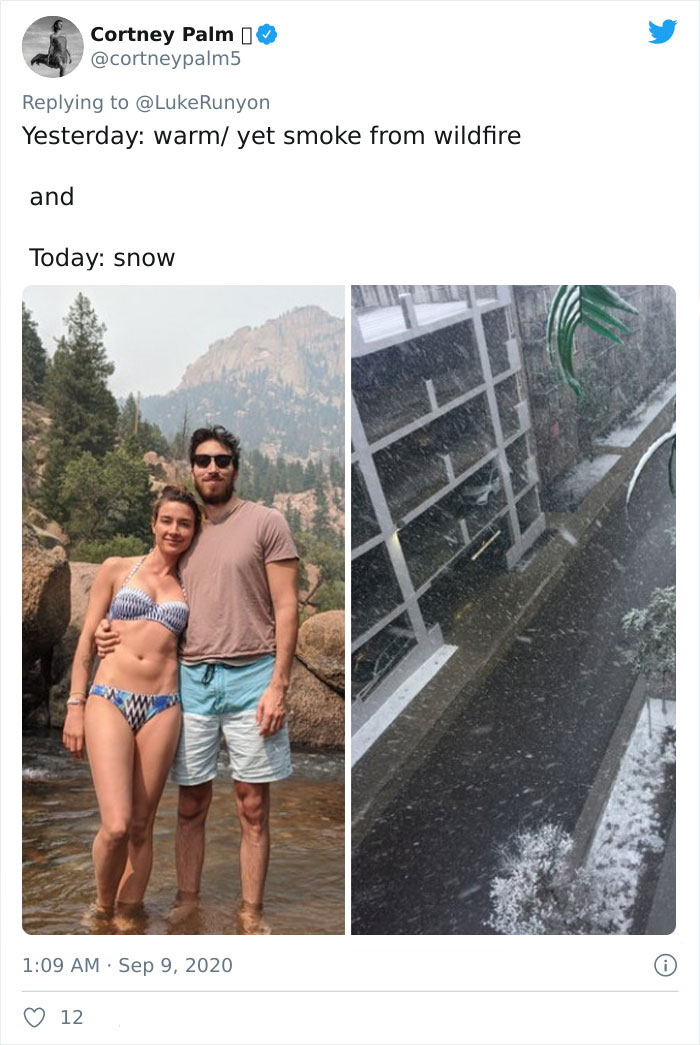 Snow Falls In Colorado Just 48 Hours After A Record Heatwave And It Proves Nothing Is Impossible In 2020