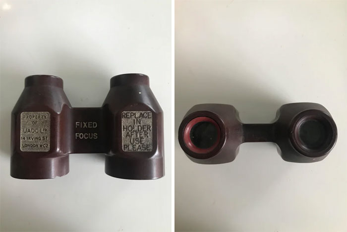 Witt: Fixed Binoculars I Picked Up From A Garage Sale