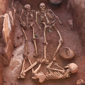 Siberian Archaeologists Unearth 2,500 Y.O. Couple Of Ancient Warriors And Their Servant Along With All Of Their Weapons