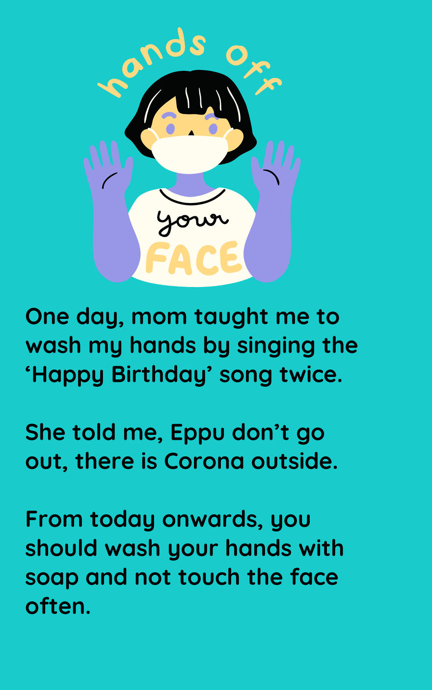 Our Children's Illustration Ebook Focuses On Our 3-Year-Old Kid's Thoughts During Coronavirus