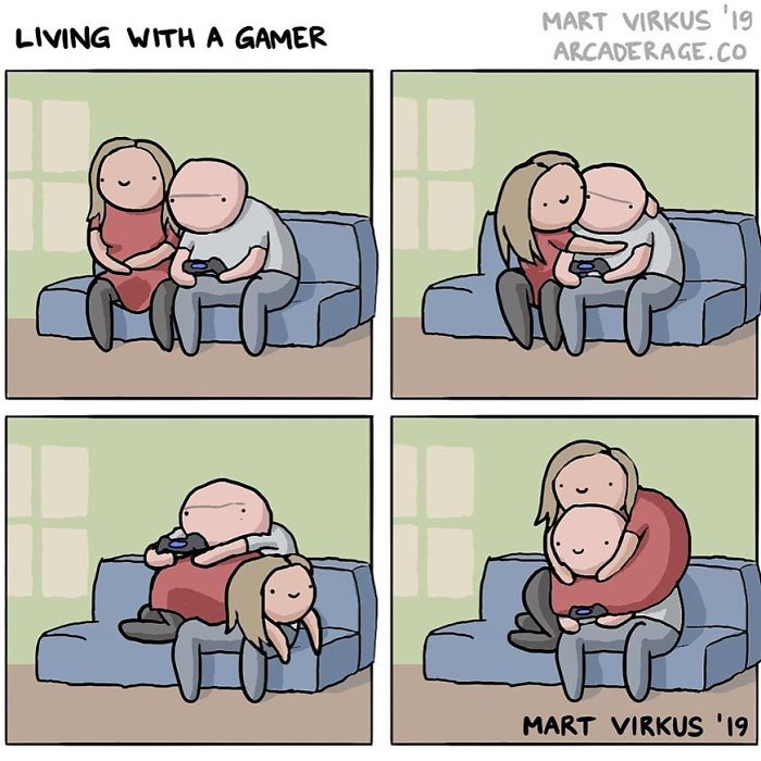 What It’s Like Living With A Gamer
