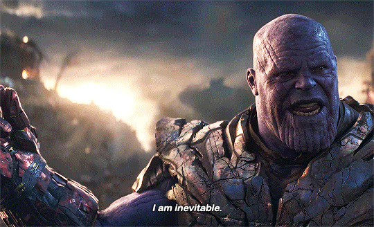 In Avengers: Endgame (2019), Thanos Says "I Am Inevitable". This Is A Mistake From The Filmmakers Because He Is Actually Thanos