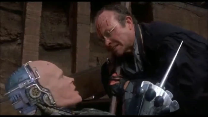 In Robocop (1987) Robocop Kills Numerous People Even Though Asimov's Laws Of Robotics Should Prevent A Robot From Harming Humans. This Is A Reference To The Fact That Laws Don't Actually Apply To Cops