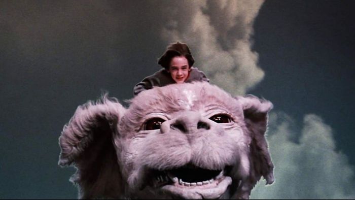 In The Film The Neverending Story (1984), If You Watch Closely At Around 1h45m You Can See That It Does Actually End