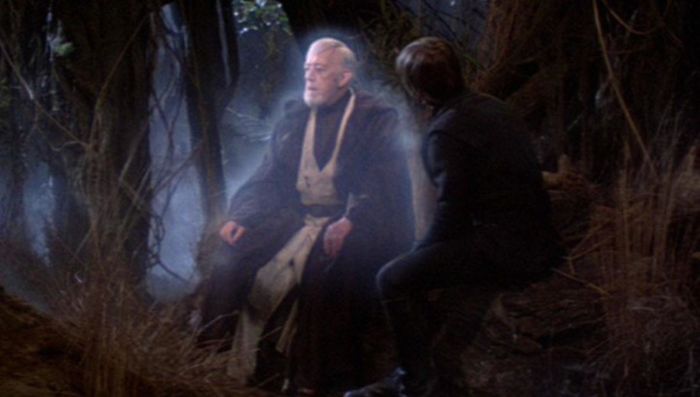 En el Retorno del Jedi (1983) Obi Wan le dice a Luke que tiene una hermana, y este adivina que es Leia. Eso es porque en la trilogía original no hay más mujeres, así que era fácil