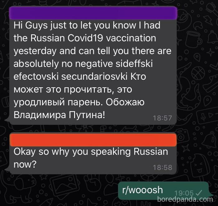 Russian Vaccine Go Blyat