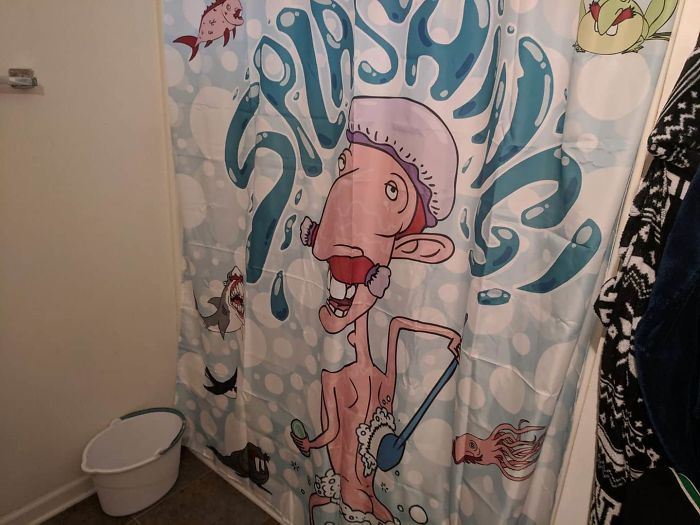 My Wife Doesn't Know About Our New Shower Curtain Yet