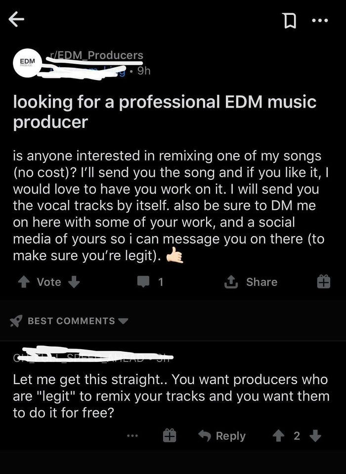 Legit Producers Only