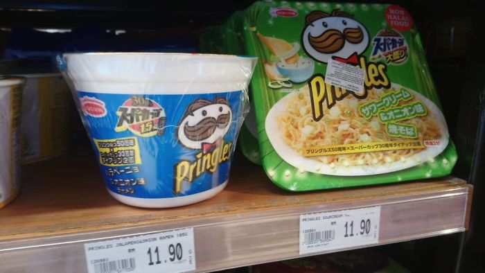 In Asia We Have Pringle Noodles