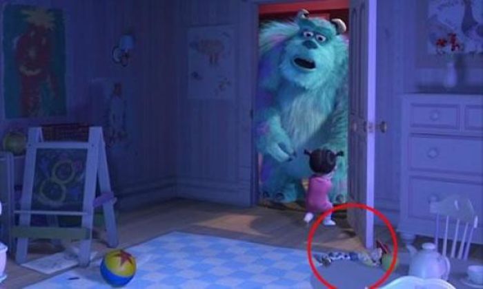 In Monsters Inc, There's This Scene Where You Can Clearly See Jesse From Toy Story Is One Of Boo's Toys