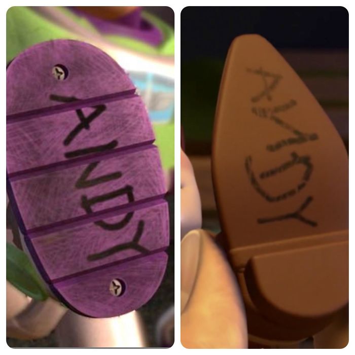 Andy's Handwriting Gets Better As He Ages In Toy Story
