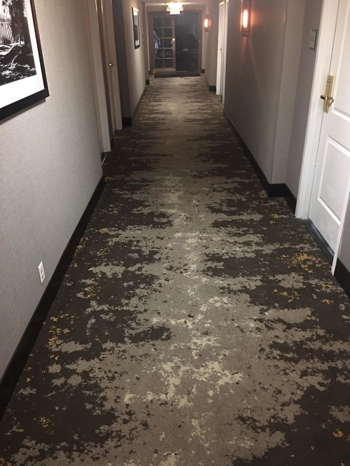 This Hotel’s New Carpet