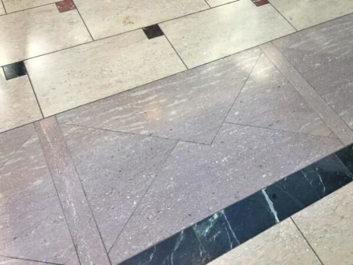 Floor Tiles At The Us Postal Museum