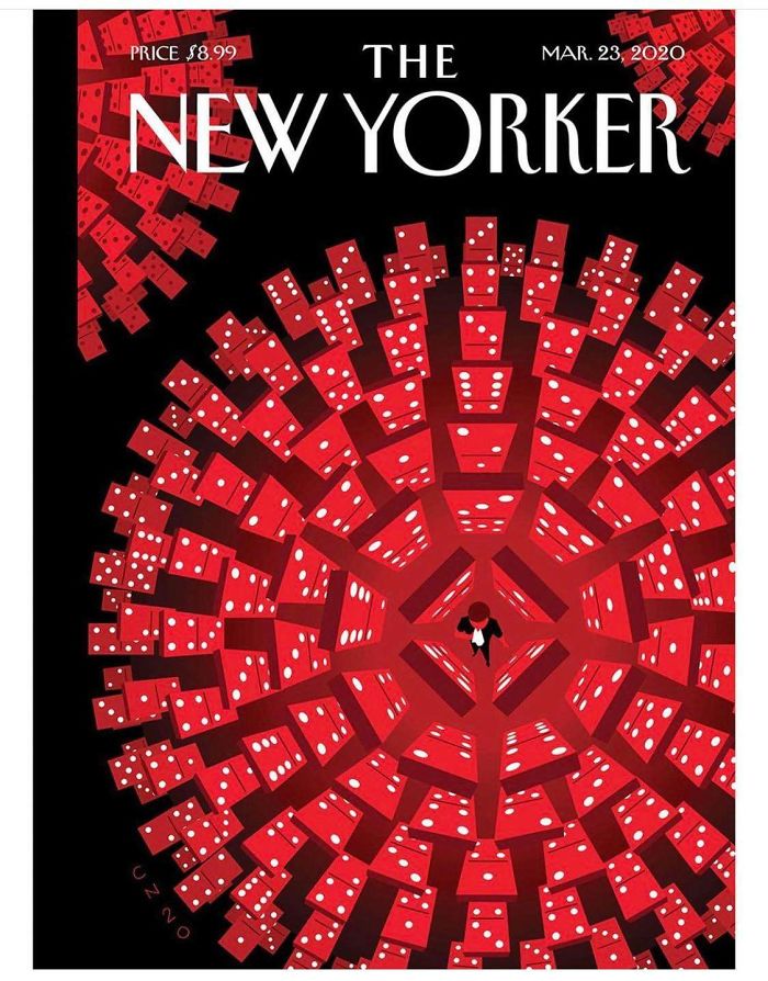 New Yorker Cover For Coronavirus
