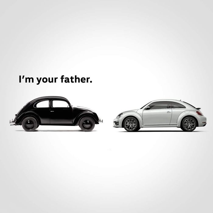 I Thought This Volkswagen Ad Belongs To Here