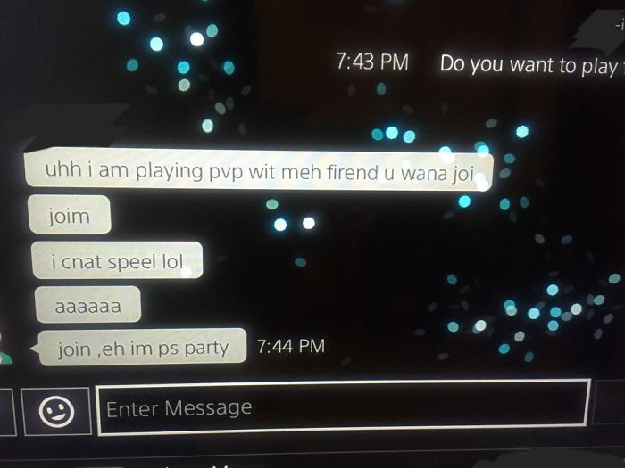 My Friend On Psn Asked Me To Join His Party...