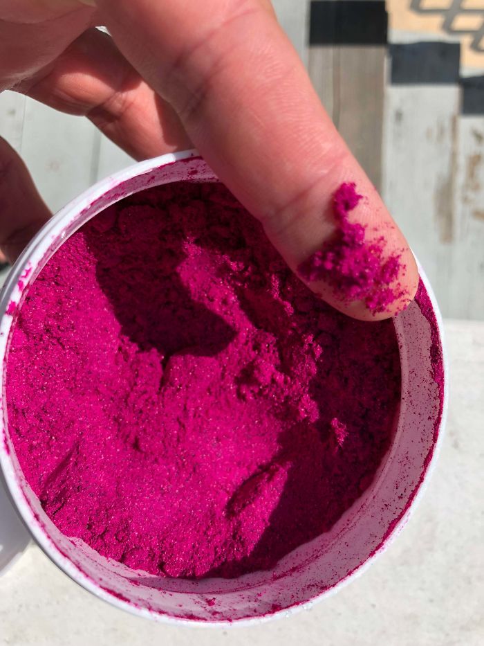 Freeze-Dried Dragonfruit Is One Of The Most Vibrant Natural Examples Of The Color Fuchsia