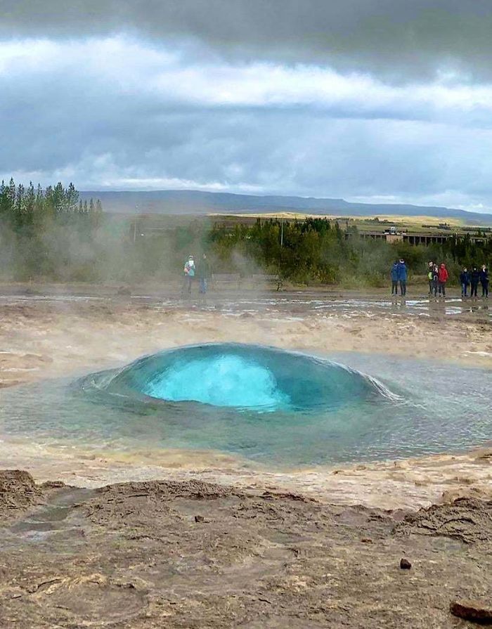 This Geyser Right Before It Blows
