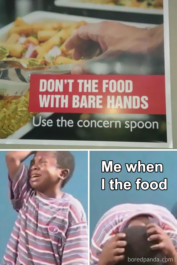 Hate It When People The Food