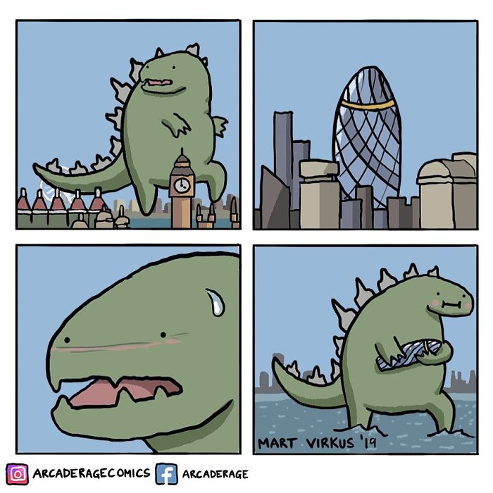 Godzilla Just Wanna Have Fun
