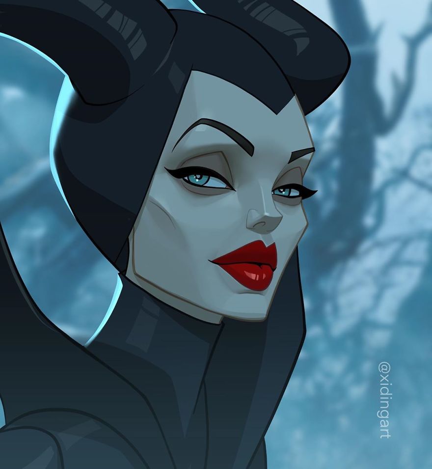 Angelina Jolie (Maleficent)