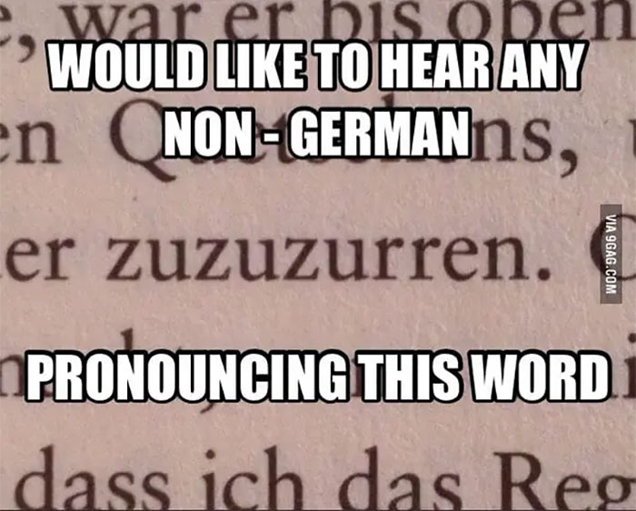 When German Words Looked Like They Have To Be Kidding You