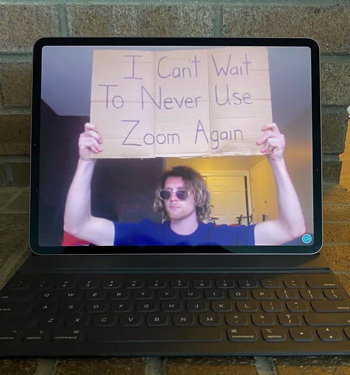 Estoy deseando no tener que volver a usar nunca Zoom