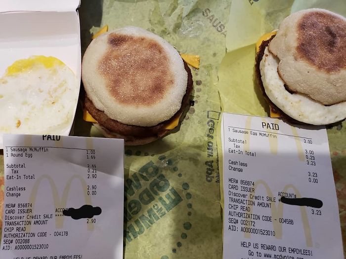 Instead Of Ordering A Sausage Egg Mcmuffin, Order A Normal Sausage Mcmuffin And Add An Egg To Save Some Dollars.