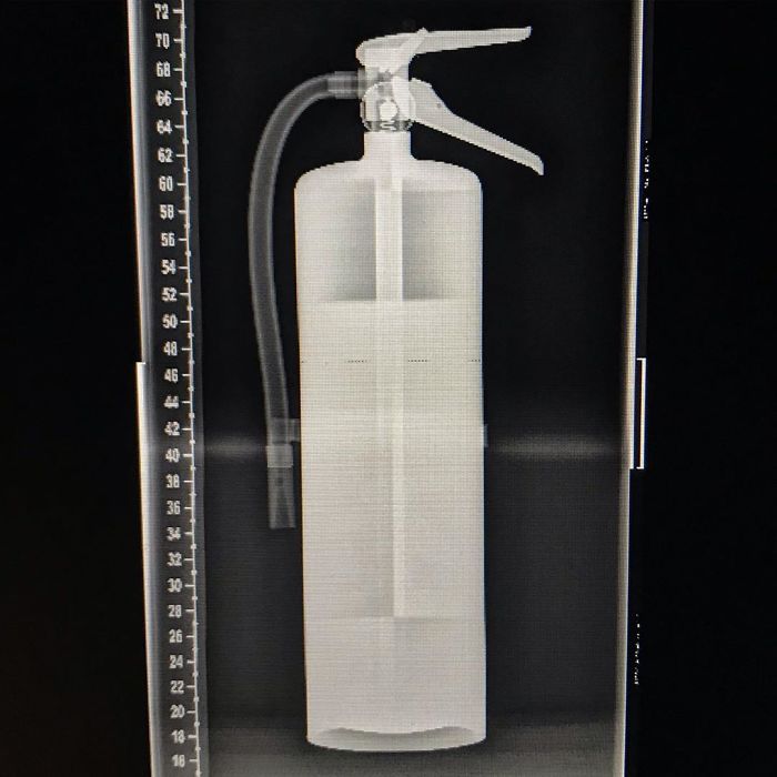 A Friend Of Mine Asked Me To X-Ray Products To See If We Were Getting Ripped Off. So Far The Biggest Rip Off Has Been This Extinguisher
