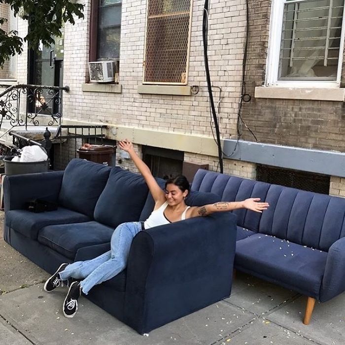 Stop It People. She Does Not Come With The Couches! But They Are Great Couches! 145 Somers St Off Eastern Parkway. 