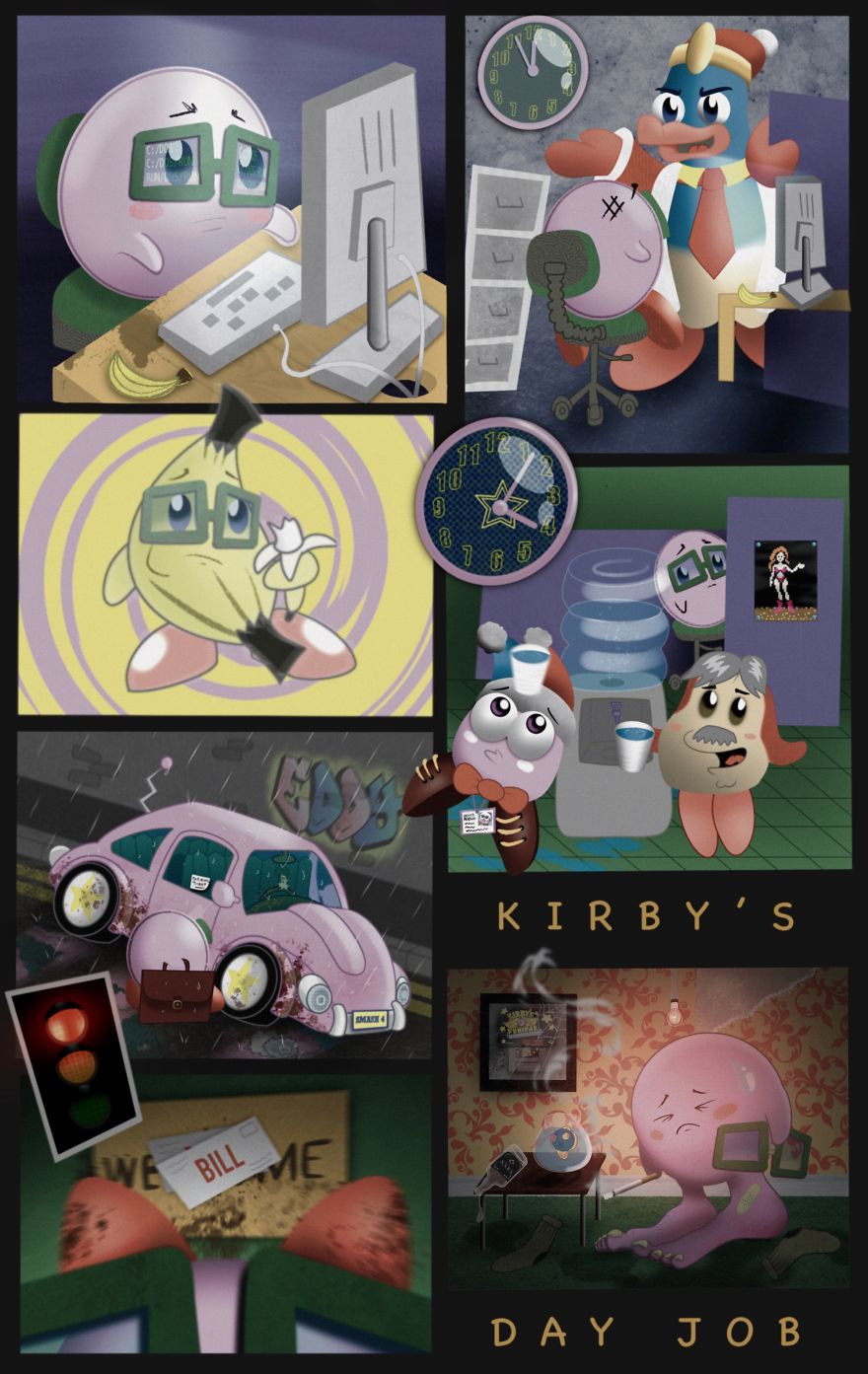 Kirby’s Day Job.