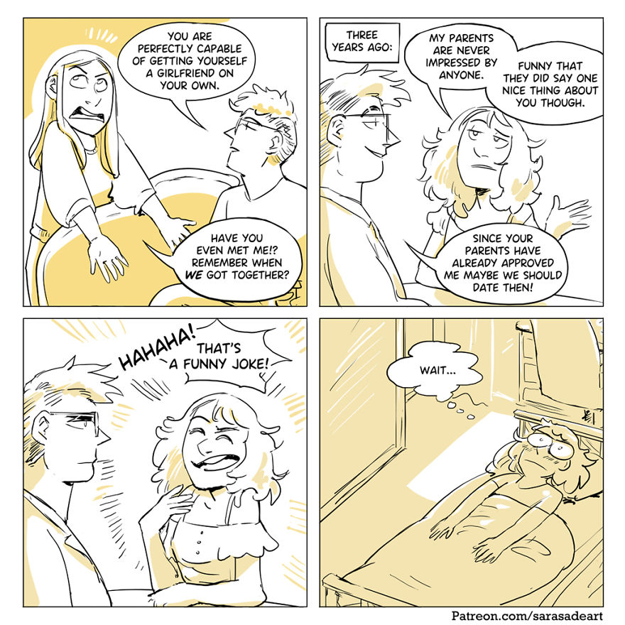 Artist Illustrates What Living In A Polyamorous Relationship Looks Like