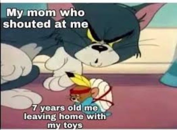 Funny Tom And Jerry Memes That I Found On The Internet