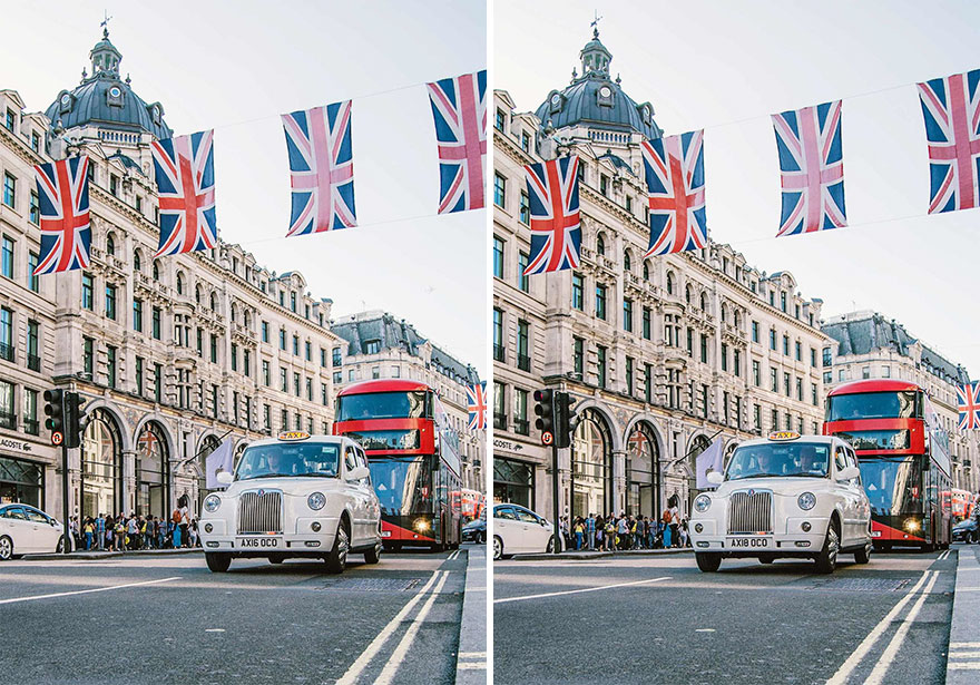 London Street (10 Differences)