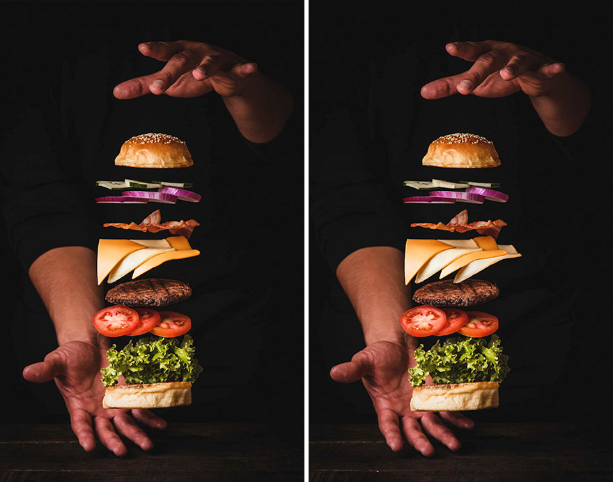 Burger (10 Differences)