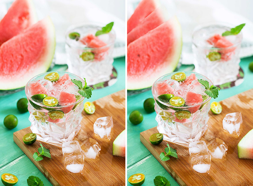 Watermelon Drink (12 Differences)